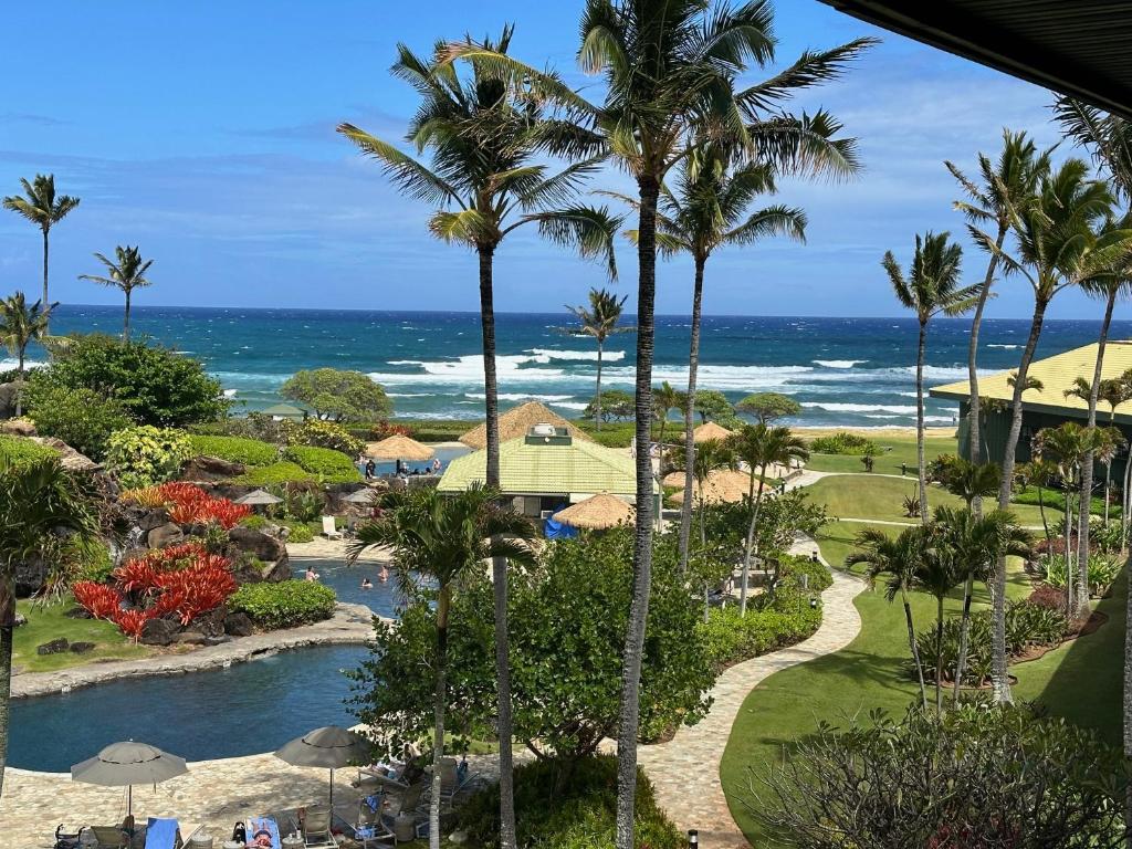 Outrigger Kauai Beach Resort & Spa - Rm 1115内部或周边泳池景观