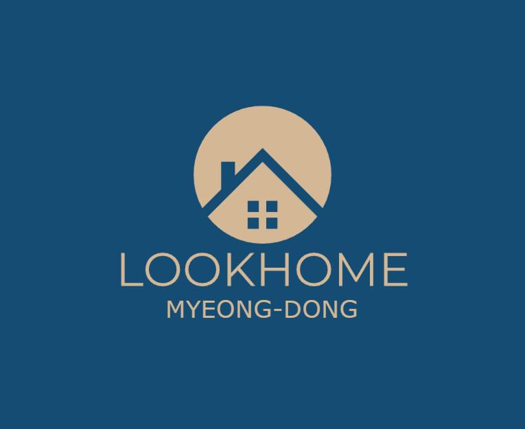 首尔Look Home Guesthouse的移动公司房屋标志