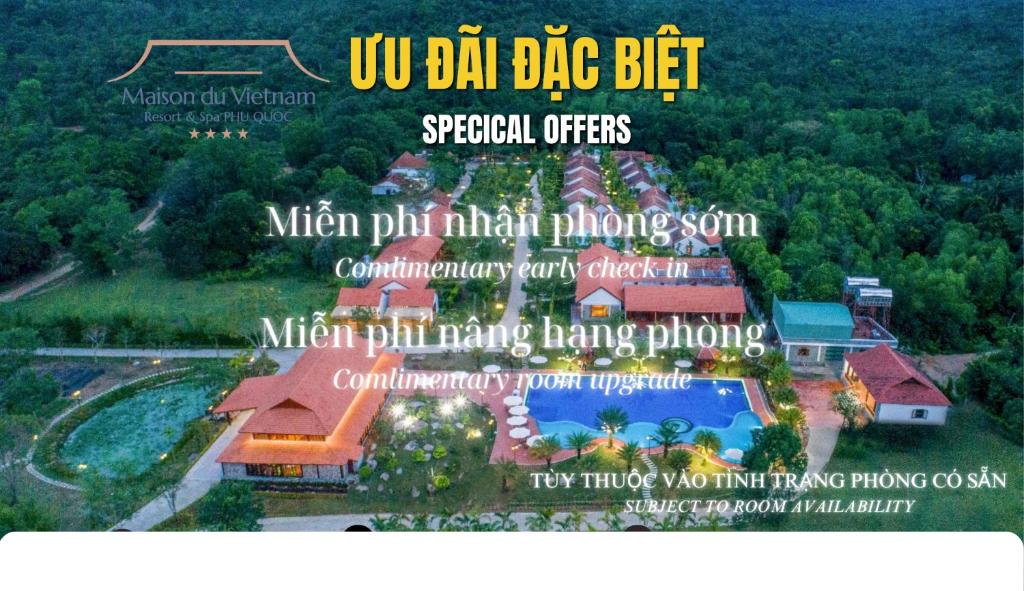 富国Maison Du VietNam Resort & Spa的度假村杂志封面的图片