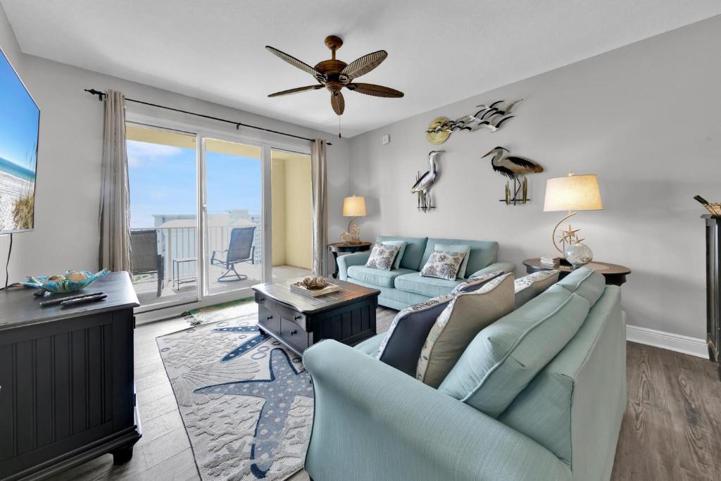Ariel Dunes I Unit 1209 Gulf view的休息区