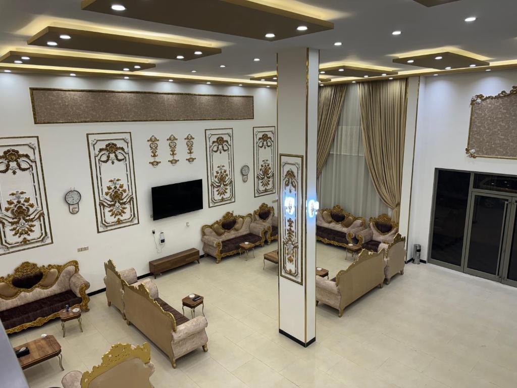 SAFIR BAGHDAD HoTEL的休息区