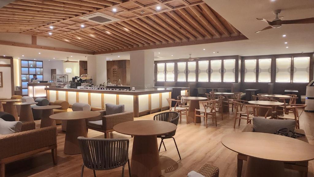 Hanok Hotel DAAM Seoul的休息区
