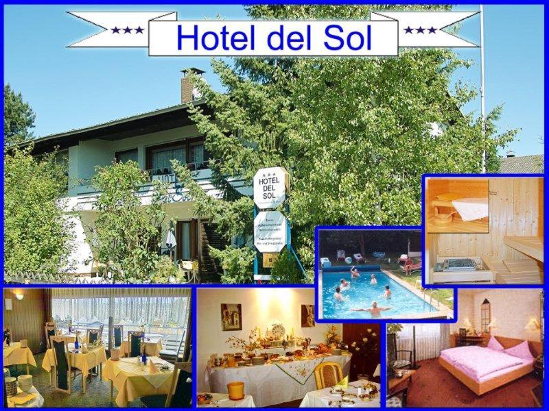 巴特维尔东根Hotel Del Sol的被卖的饭店照片拼贴
