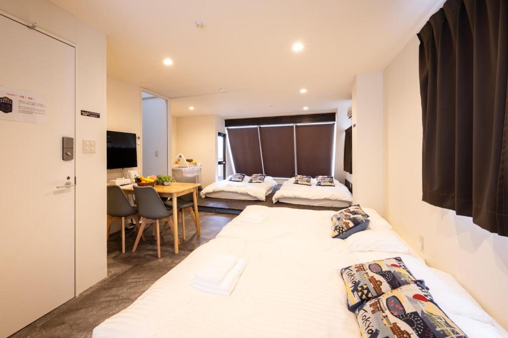 Thunder Hotel 雷門サンダーホテル 浅草駅から徒歩5分 ベビー用品付き ファミリーも歓迎 大人8名もOK!!东京（2024最新房价）