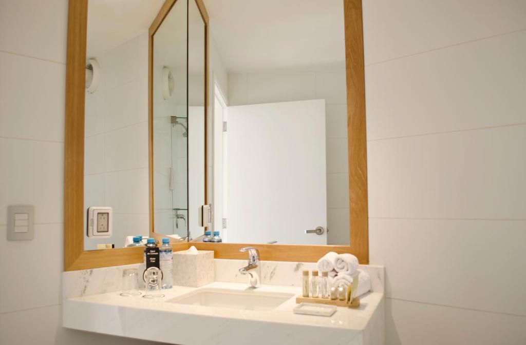 拉美达安可圣伊西德罗酒店的一间浴室