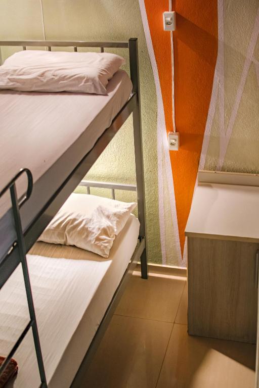 Hostel Morada do sol Paraty客房内的一张或多张床位