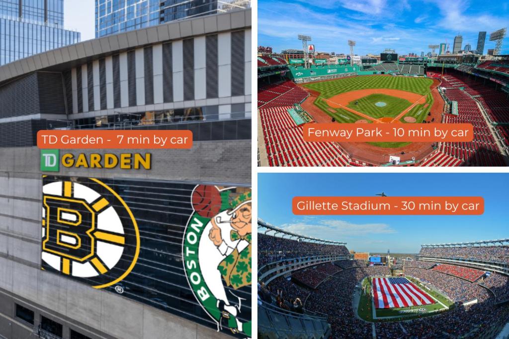 3BR2Bth MIT Harvard TD Garden BOS 2 Parking Spaces平面图