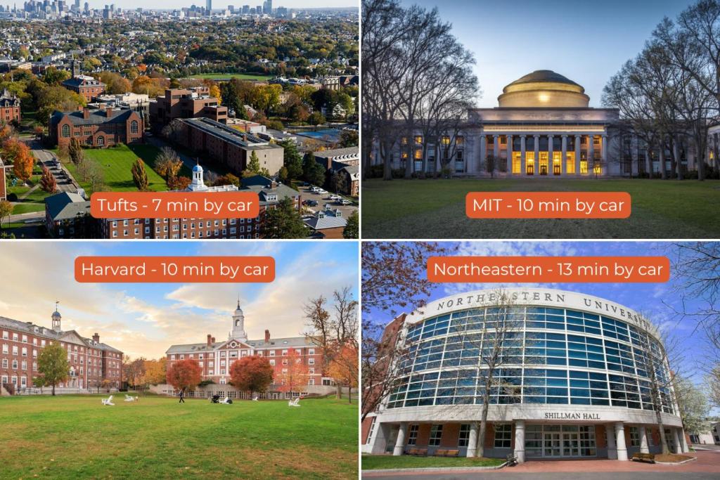 3BR2Bth MIT Harvard TD Garden BOS 2 Parking Spaces平面图