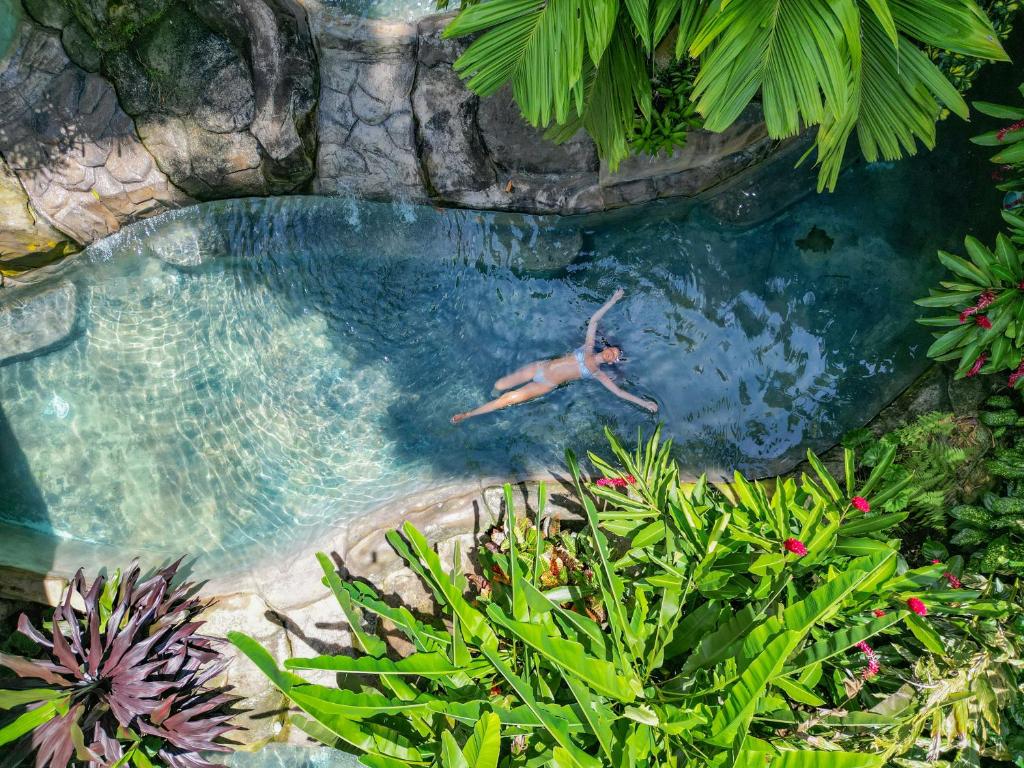 Chachagua Rainforest Hotel &amp; Hot Springs内部或周边的泳池