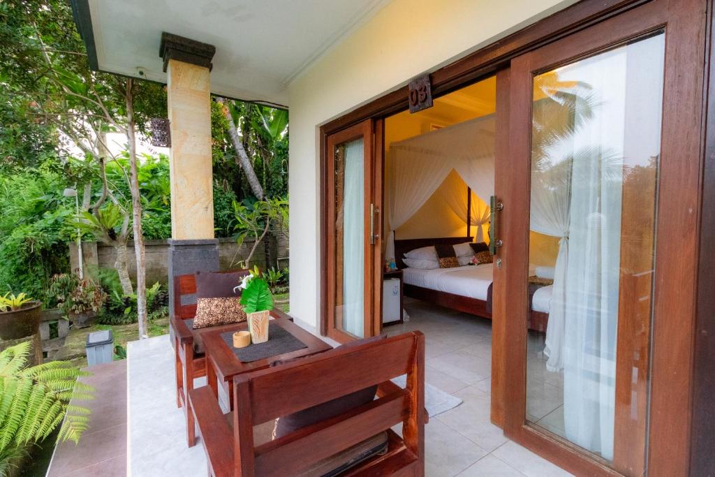 Doni House &amp; Villas客房内的一张或多张床位
