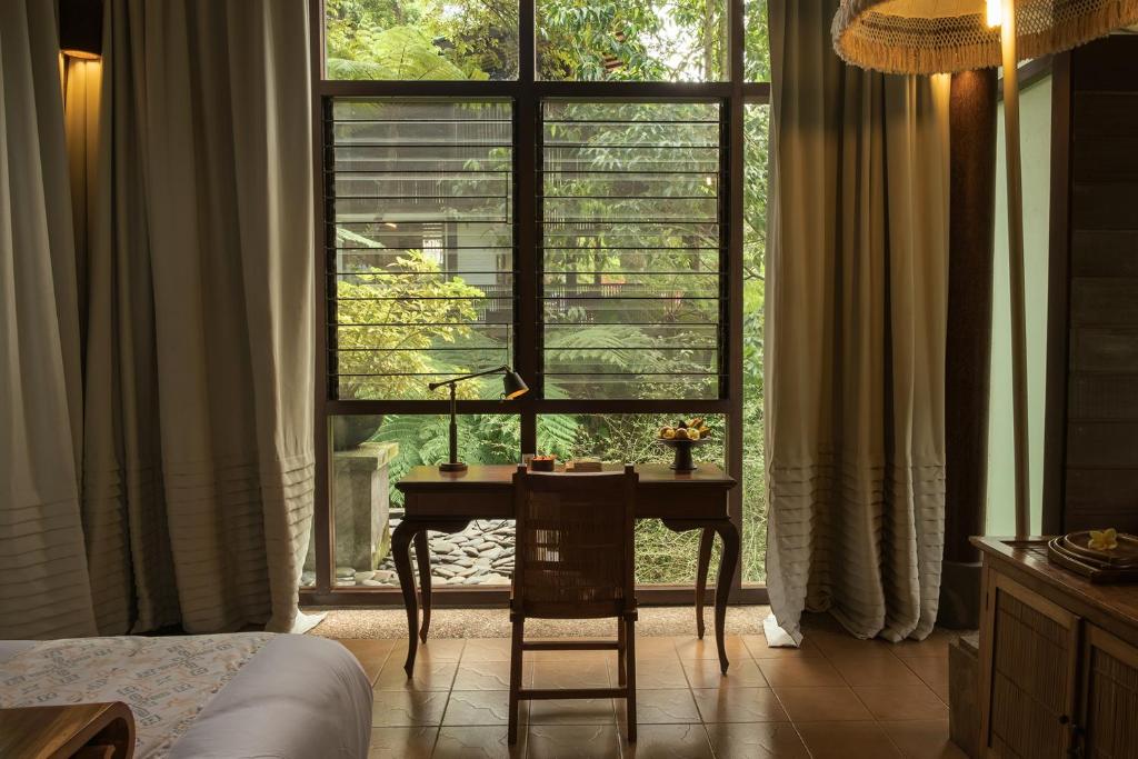 Dua Dari, a Residence by Hadiprana的休息区