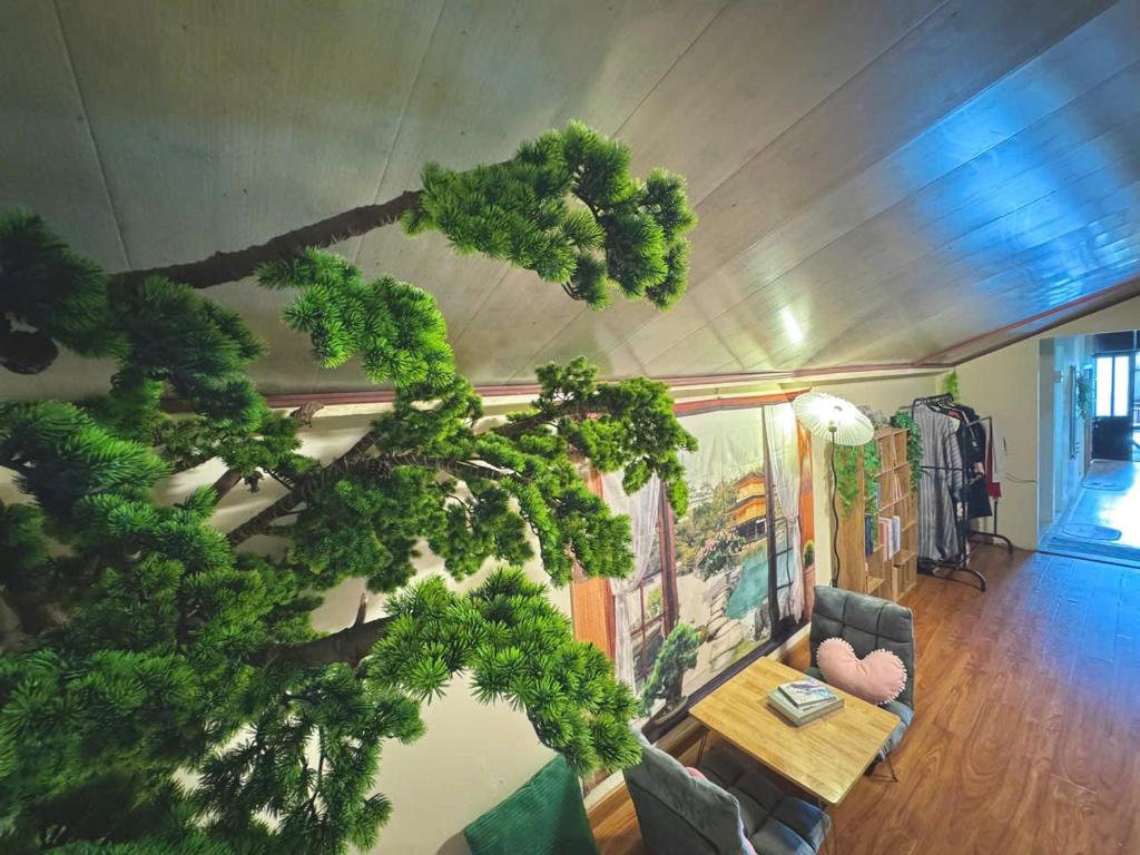 SAKURA House ĐÀ LẠT外面的花园