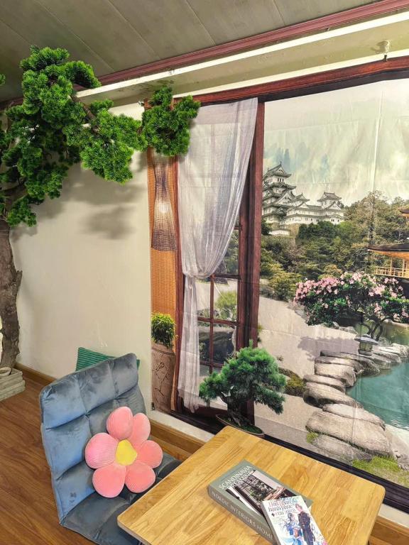 SAKURA House ĐÀ LẠT的休息区