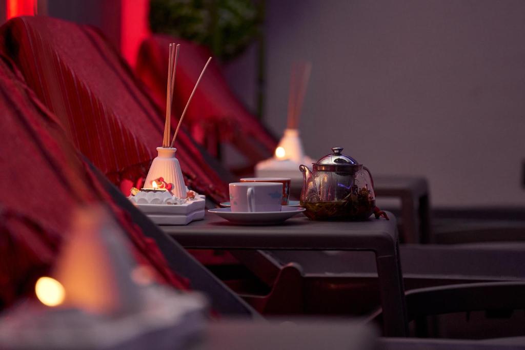 Elysee Rive Hotel的休息区