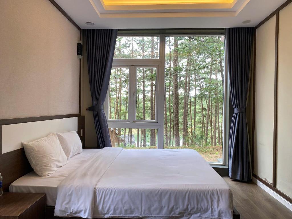 Lan Anh Villas Resort客房内的一张或多张床位