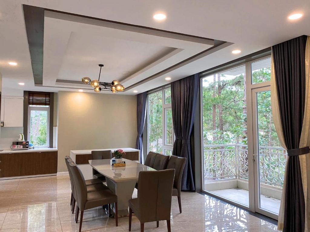 Lan Anh Villas Resort的休息区