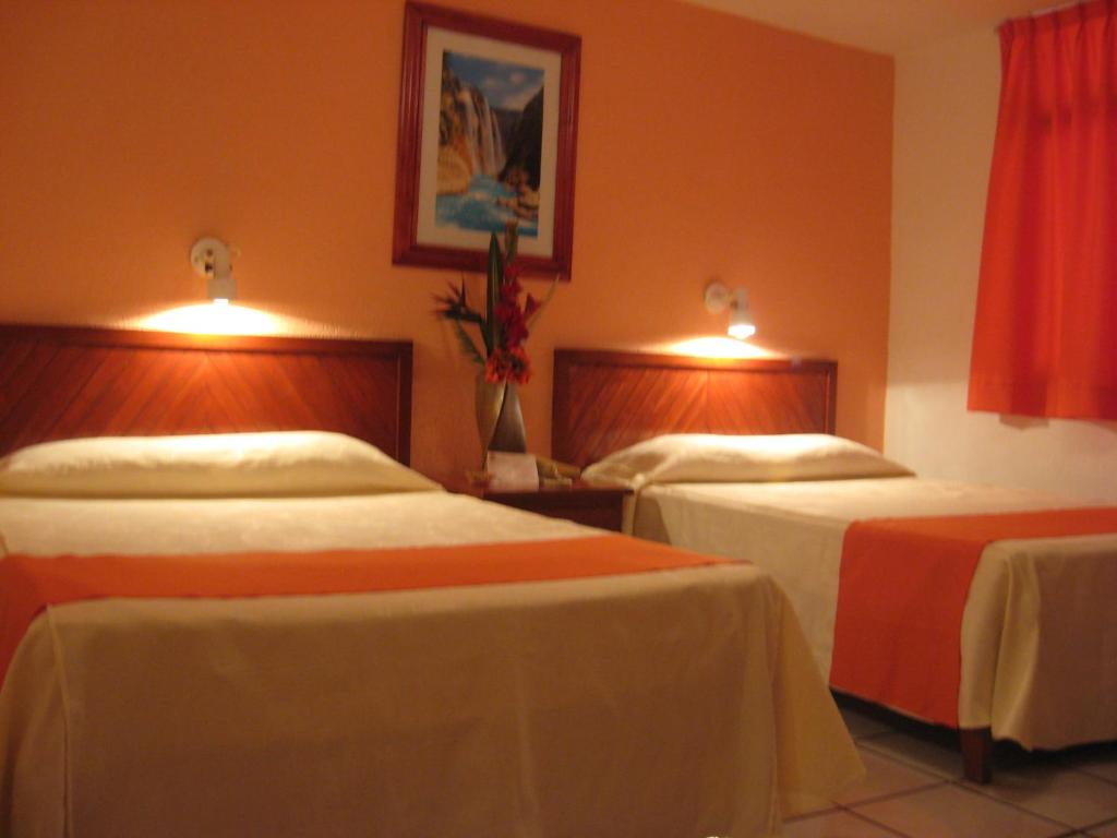 Quinta Mar客房内的一张或多张床位