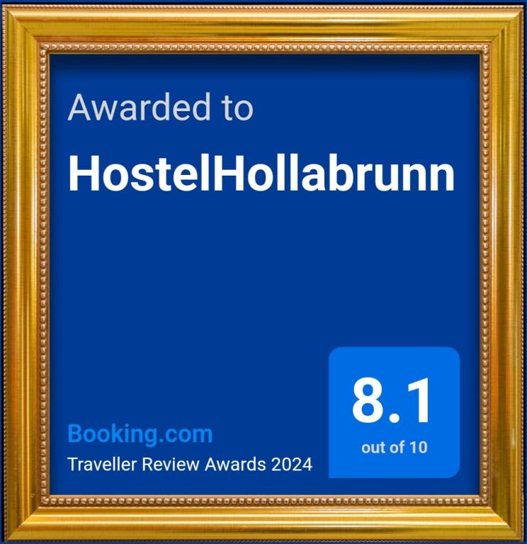 霍拉布伦HostelHollabrunn的一张照片,上面有写给医院的文字