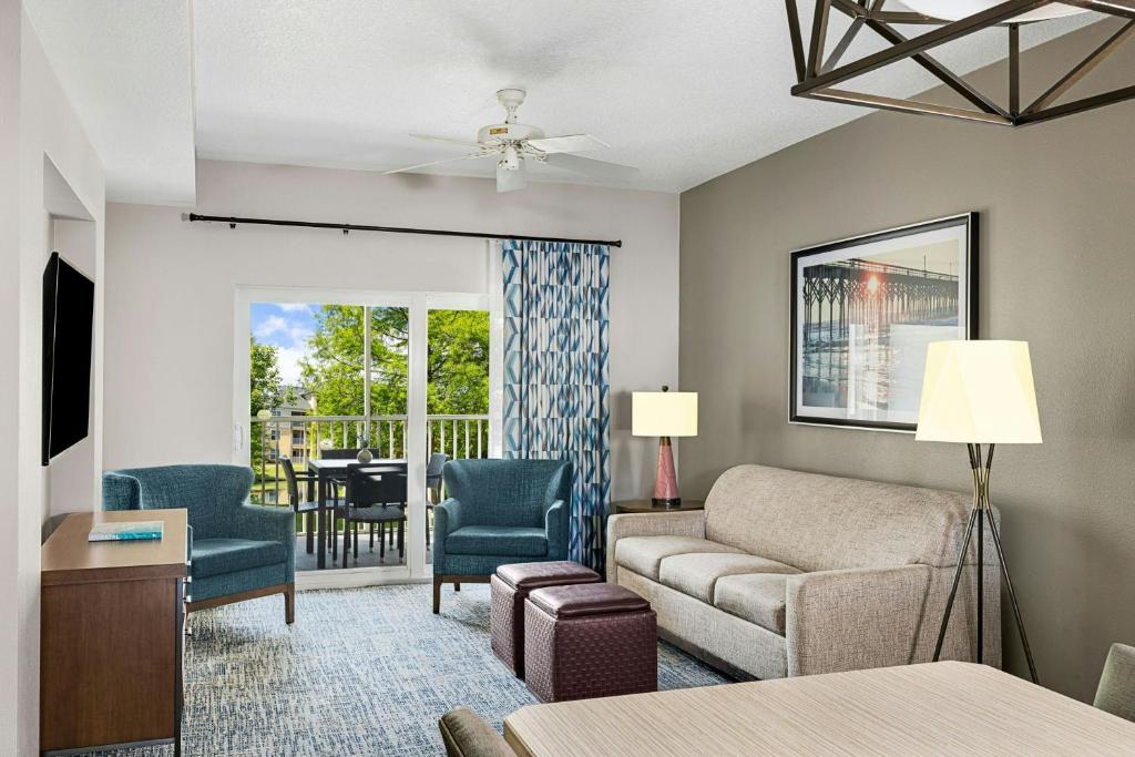 Sheraton Broadway Resort Villas的休息区