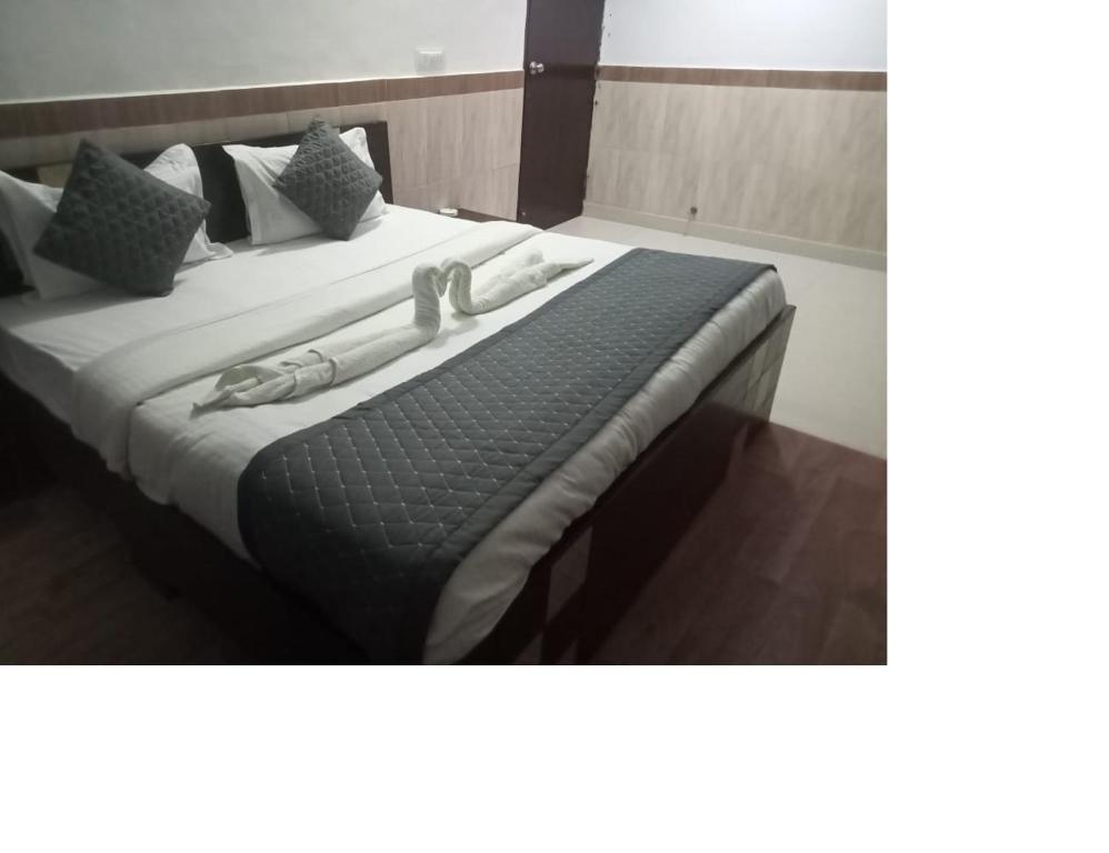 Richita resort客房内的一张或多张床位