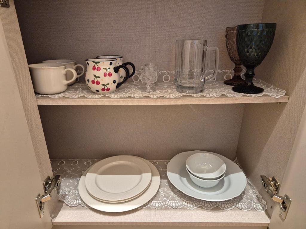 Hanok Stay Seowa的咖啡和沏茶工具