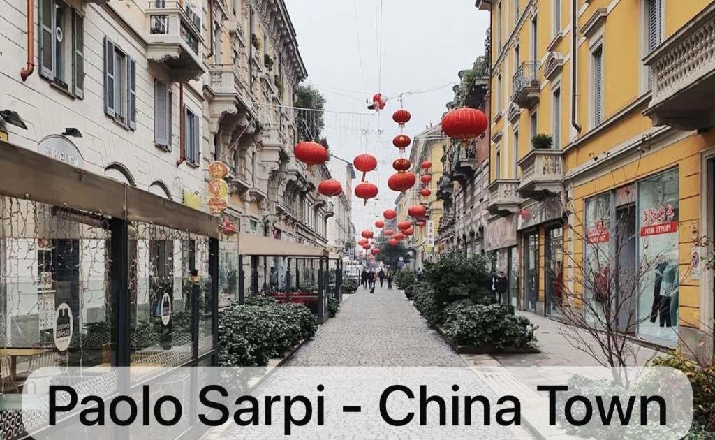 米兰景观或在公寓看到的城市景观