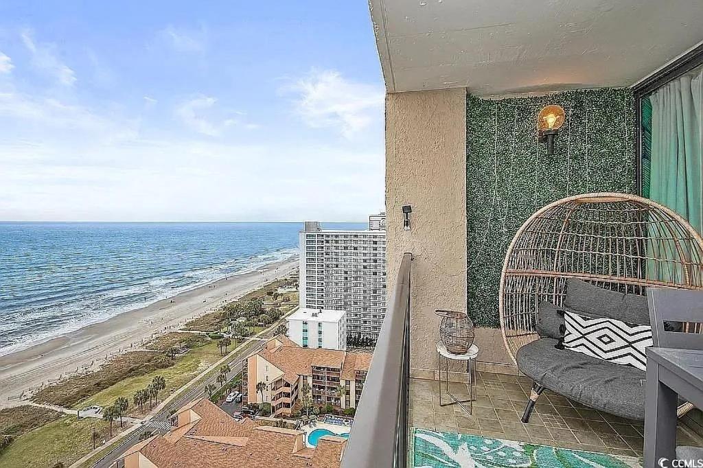 海景或在公寓式酒店看到的海景