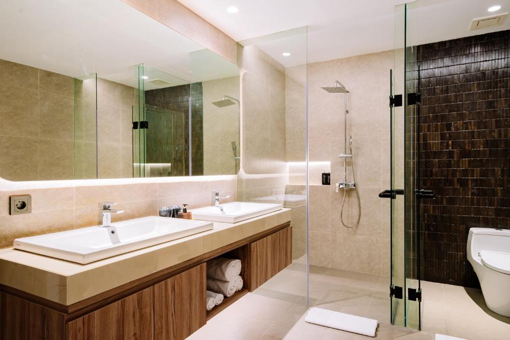Big Dragon Villas Ubud的一间浴室