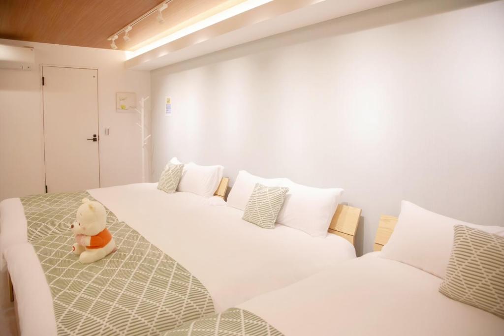 森下小屋客房内的一张或多张床位