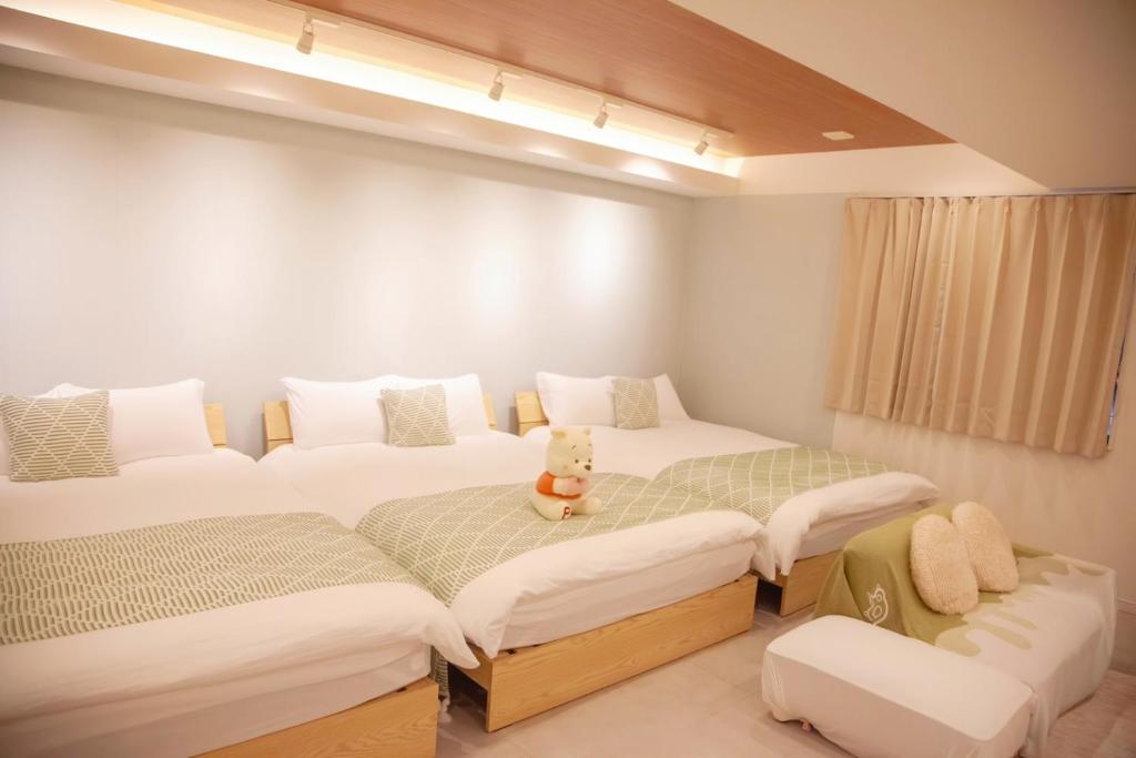 森下小屋客房内的一张或多张床位