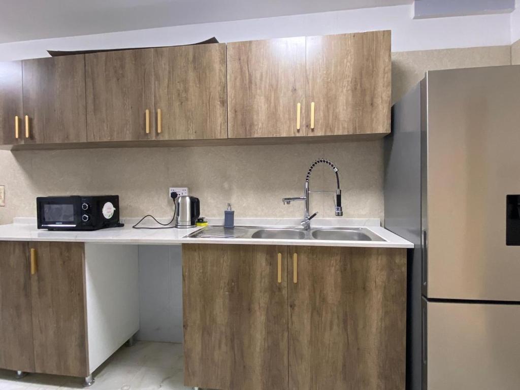 Garden Residence的厨房或小厨房