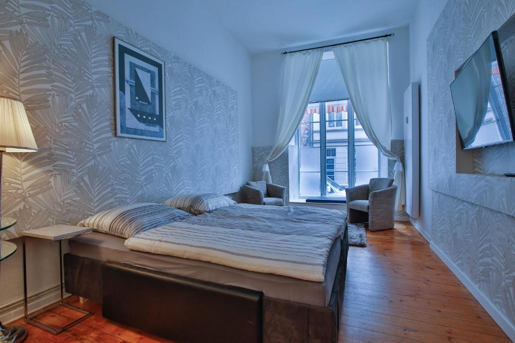 费恩努卡公寓客房内的一张或多张床位