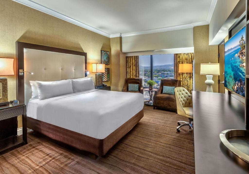 Atlantis Casino Resort Spa客房内的一张或多张床位