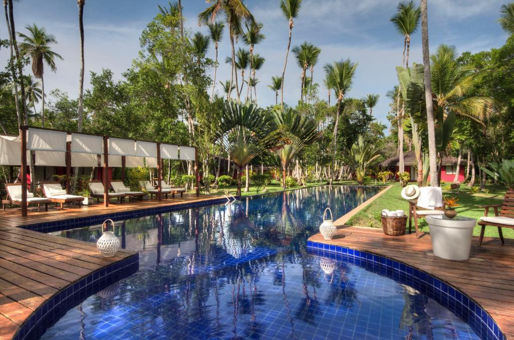 莫罗圣保罗维拉德斯欧瑞克塞斯精品酒店的度假酒店的游泳池