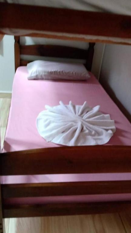 Casa Em Busca客房内的一张或多张床位
