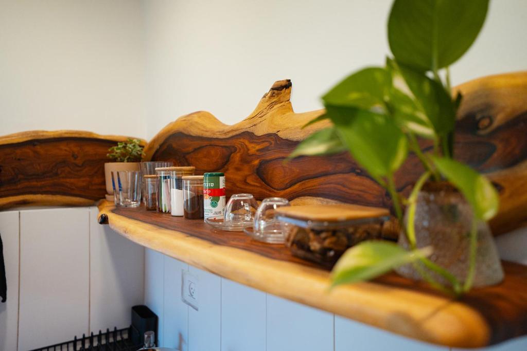 山林小屋内部或周边提供的食物
