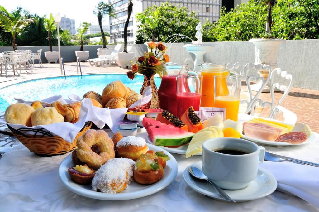大坎普捷达酒店提供给客人的早餐选择