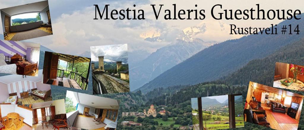 Mestia Valeri's Guesthouse的证书、奖牌、标识或其他文件