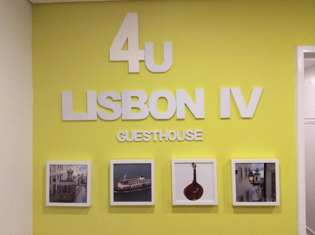 里斯本4U Lisbon IV Guesthouse Airport的利斯邦四号旅馆图标