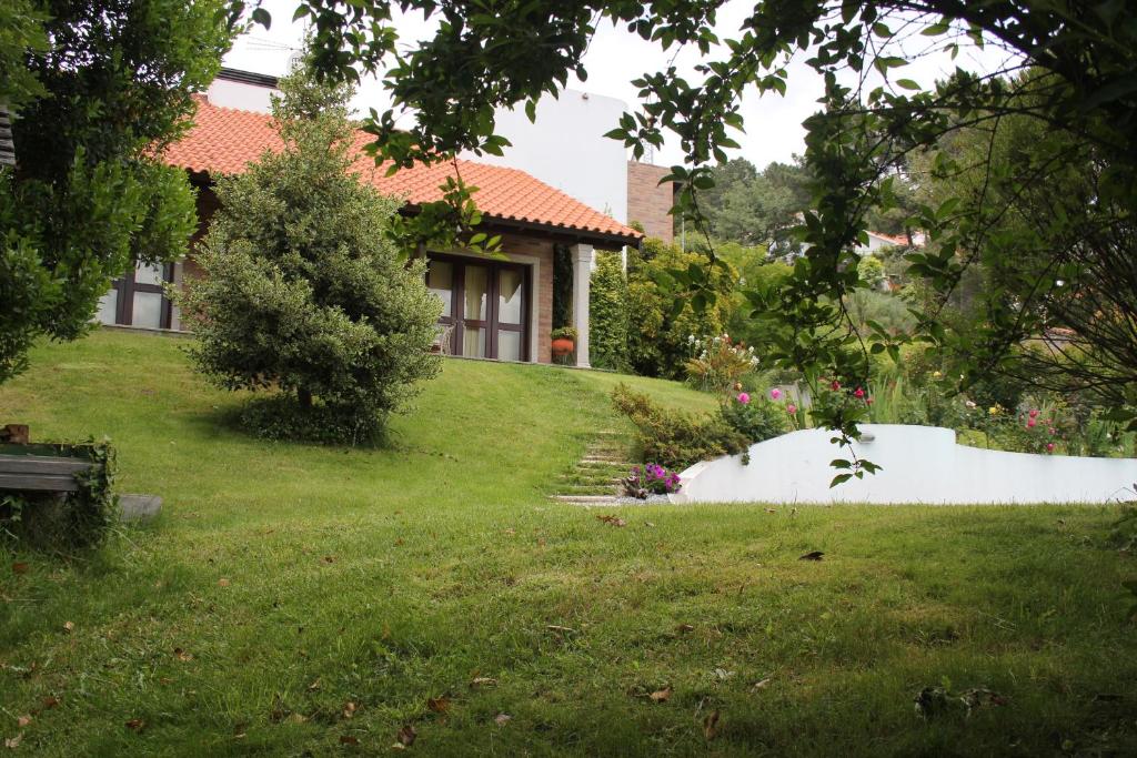 雷森迪Casa de Tapadeiro的山丘上带庭院的房子