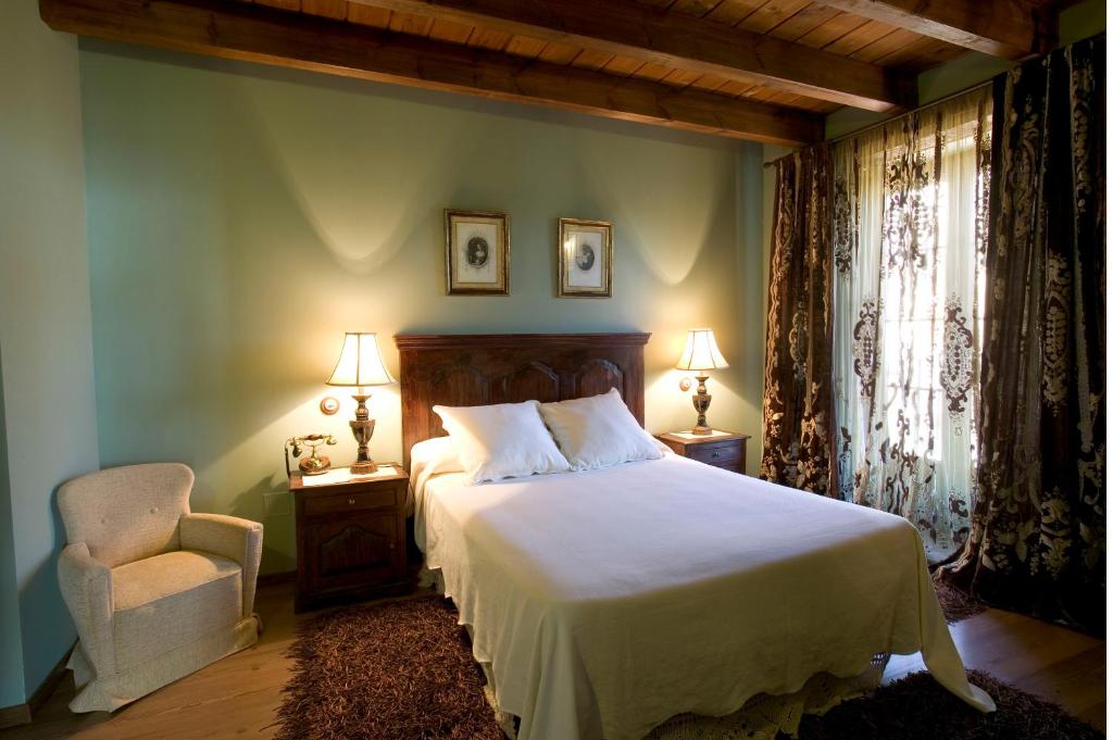 La Posada Del Canal客房内的一张或多张床位