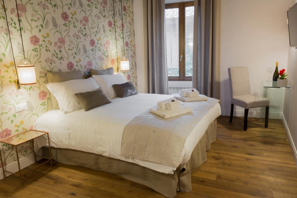 菲奥里马里奥旅馆客房内的一张或多张床位