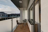 WIND Hotel的阳台或露台