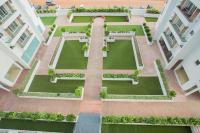 Accra Luxury Apartments at The Gallery外面的花园