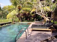 Ubud Lestari Bungalows内部或周边的泳池