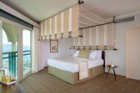 Herods Boutique Eilat a Premium collection by Fattal Hotels客房内的一张或多张床位