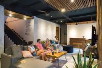 Interconnection Hostel的休息区
