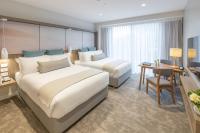 Sudima Christchurch City客房内的一张或多张床位