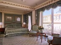 Grand Hotel Wien客房内的一张或多张床位