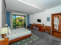 Tanei Angkor Resort and Spa客房内的一张或多张床位